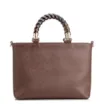 Bolsa Tote Couro Lezard Marrom/Couro Marrom - imagem 4