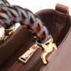 Bolsa Tote Couro Lezard Marrom/Couro Marrom - imagem 6