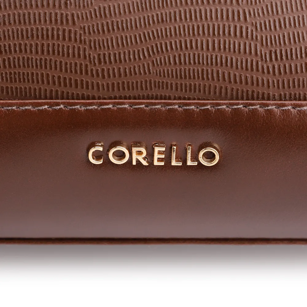 Bolsa Tote Couro Lezard Marrom/Couro Marrom - imagem 7