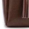 Bolsa Tote Couro Lezard Marrom /Couro Marrom Bolso Lateral - imagem 8