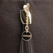 Bolsa Tote Couro Lezard Marrom Escuro /Couro  Marrom Escuro Bolso Lateral - imagem 9