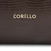 Bolsa Tote Couro Lezard Marrom Escuro /Couro  Marrom Escuro Bolso Lateral - imagem 6