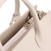 Bolsa Tote Couro Lezard Off White - imagem 5