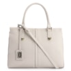 Bolsa Tote Couro Lezard Off White - imagem 1