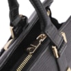 Bolsa Tote Couro Lezard Preto - imagem 5
