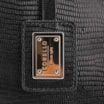 Bolsa Tote Couro Lezard Preto - imagem 6