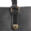 Bolsa Tote Couro Lezard Preto - imagem 7