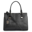 Bolsa Tote Couro Lezard Preto - imagem 1