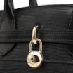 Bolsa Tote Couro Lezard Preto/Couro Preto - imagem 7