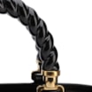 Bolsa Tote Couro Lezard Preto/Couro Preto - imagem 8