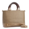 Bolsa Tote Couro Lezard Verde/Couro Verde - imagem 3