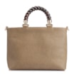 Bolsa Tote Couro Lezard Verde/Couro Verde - imagem 4