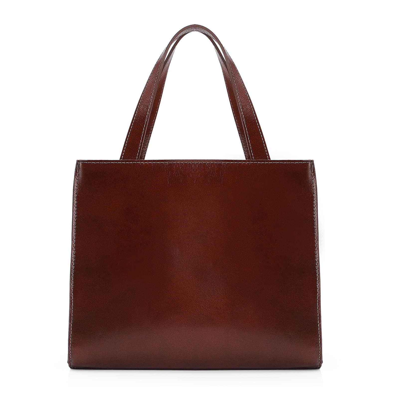 Bolsa Tote Couro Marrom