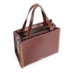 Bolsa Tote Couro Marrom - imagem 4