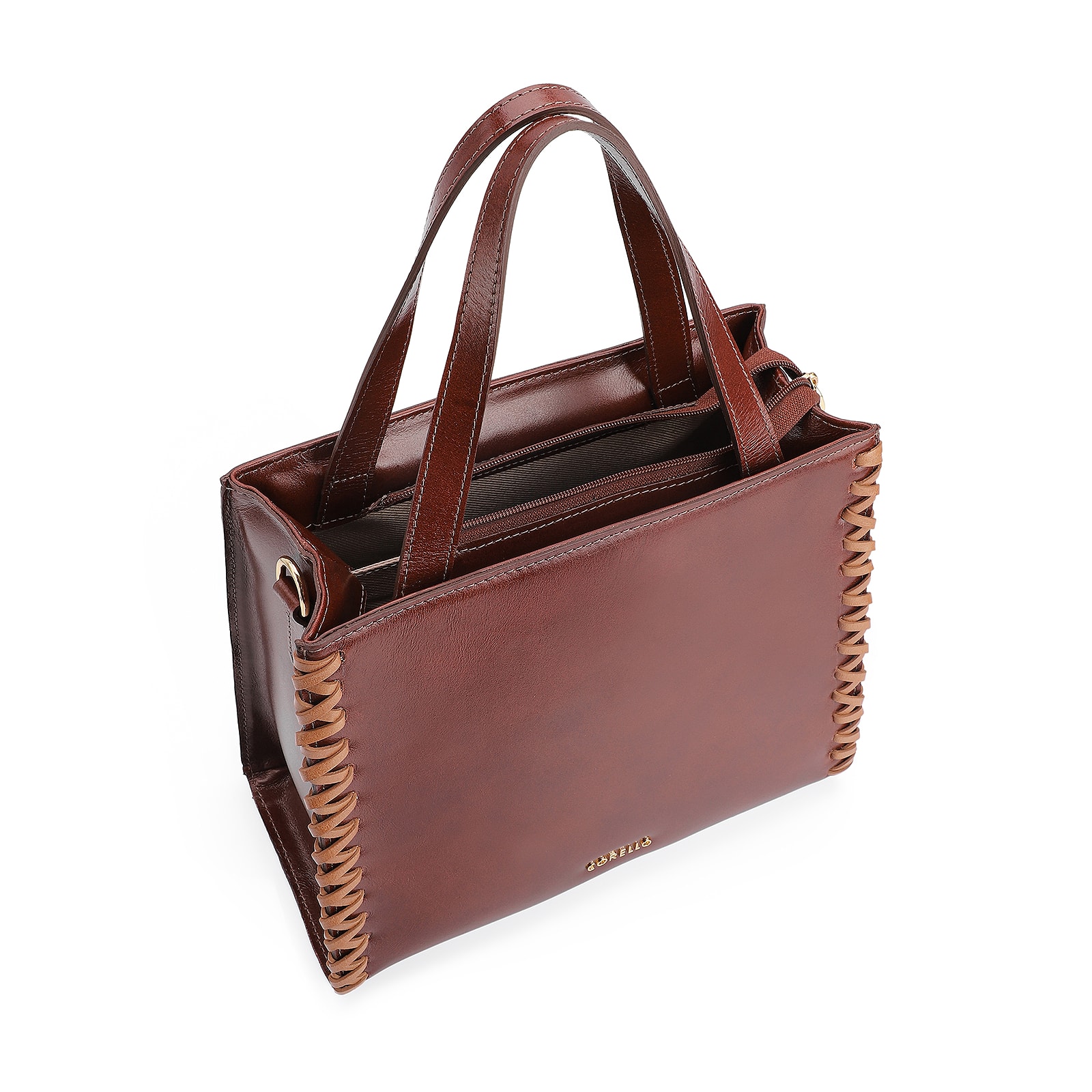Bolsa Tote Couro Marrom