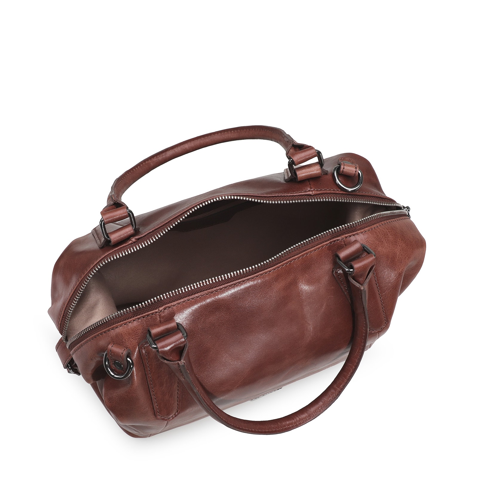 Bolsa Tote Couro Marrom