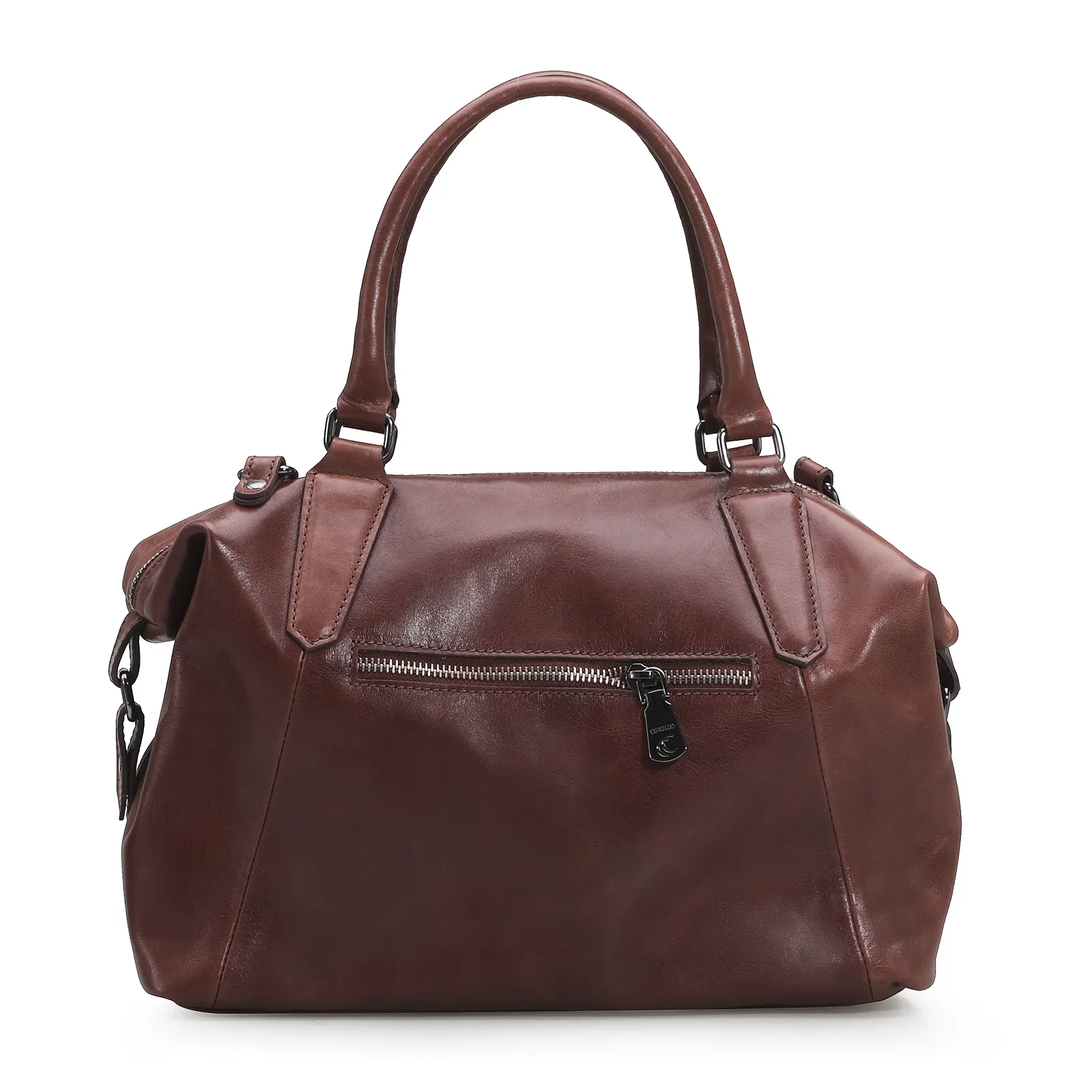 Bolsa Tote Couro Marrom