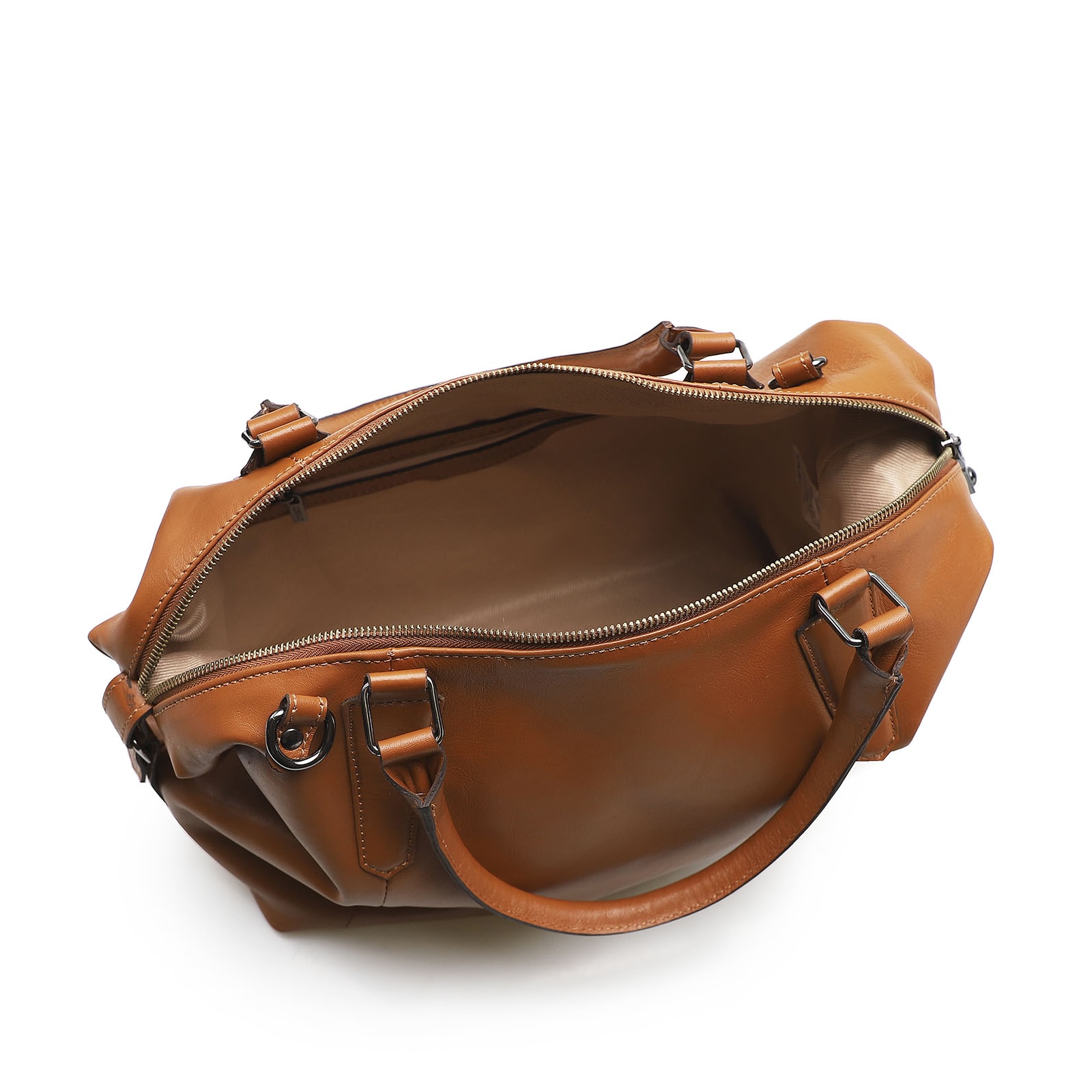 Bolsa Tote Couro Marrom