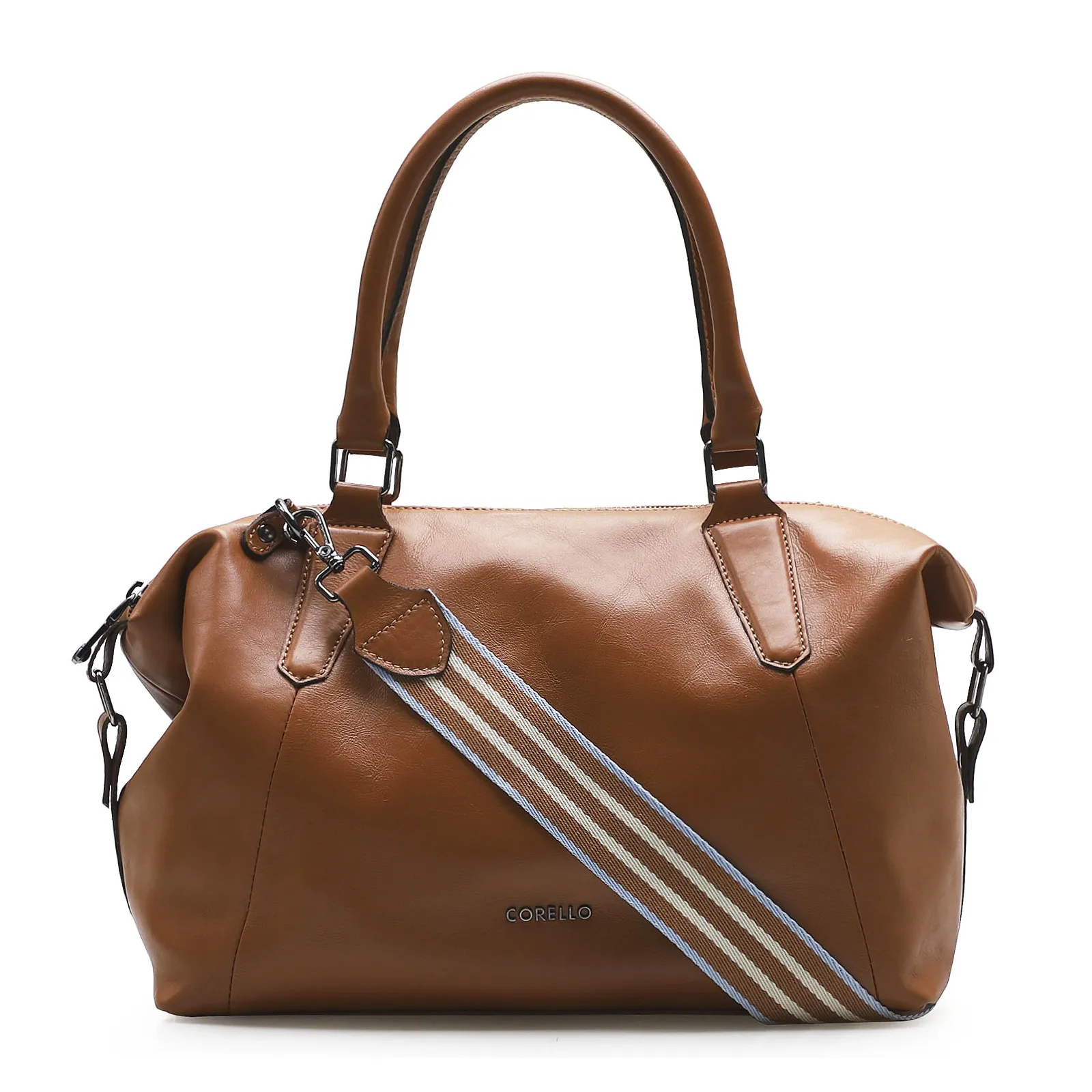 Bolsa Tote Couro Marrom