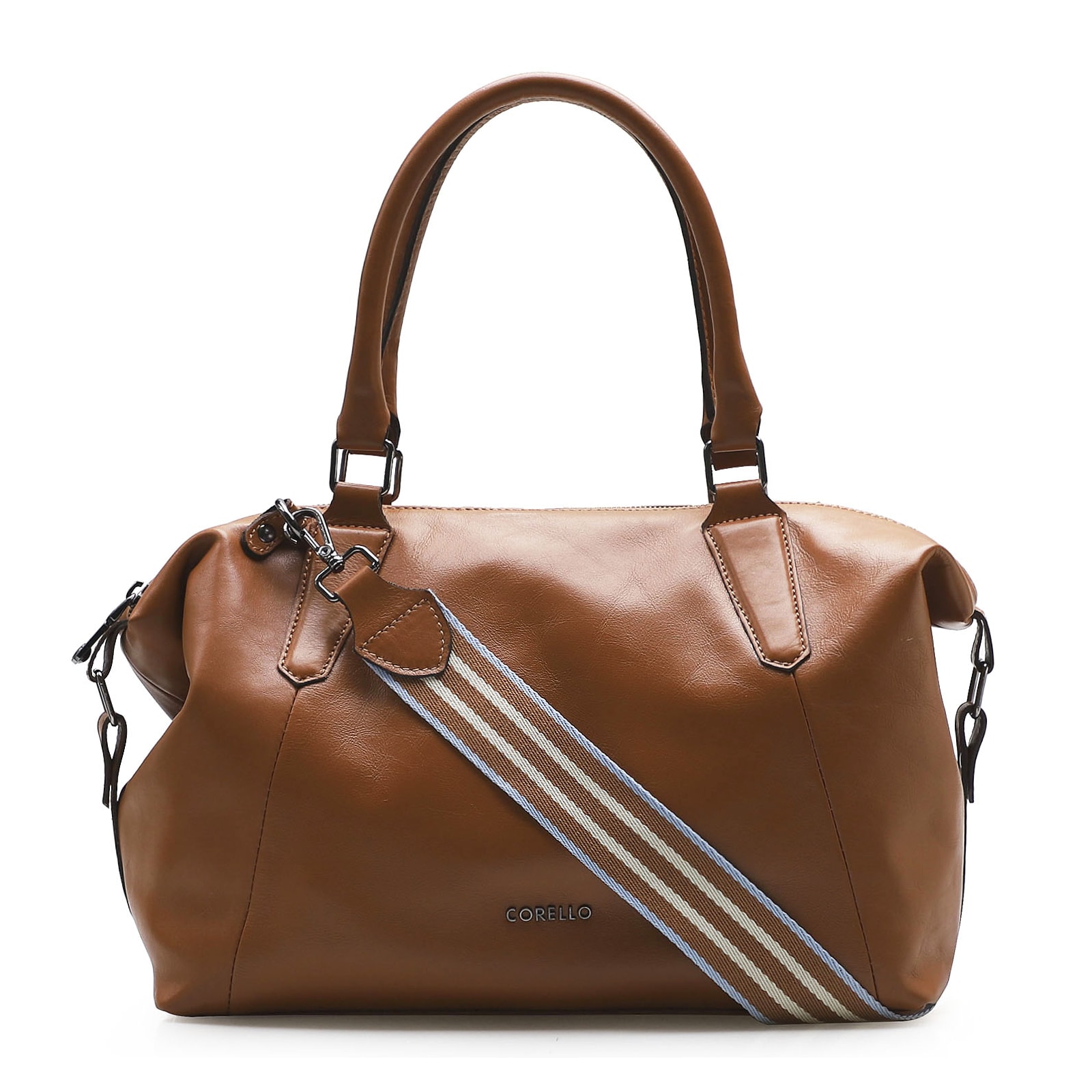 Bolsa Tote Couro Marrom
