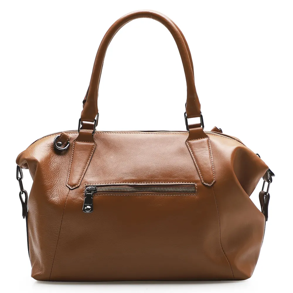 Bolsa Tote Couro Marrom - imagem 3