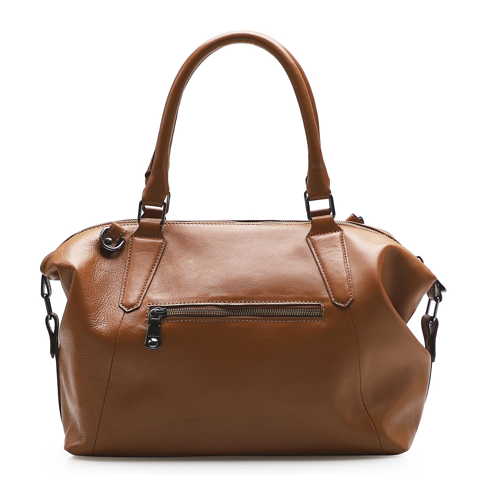 Bolsa Tote Couro Marrom