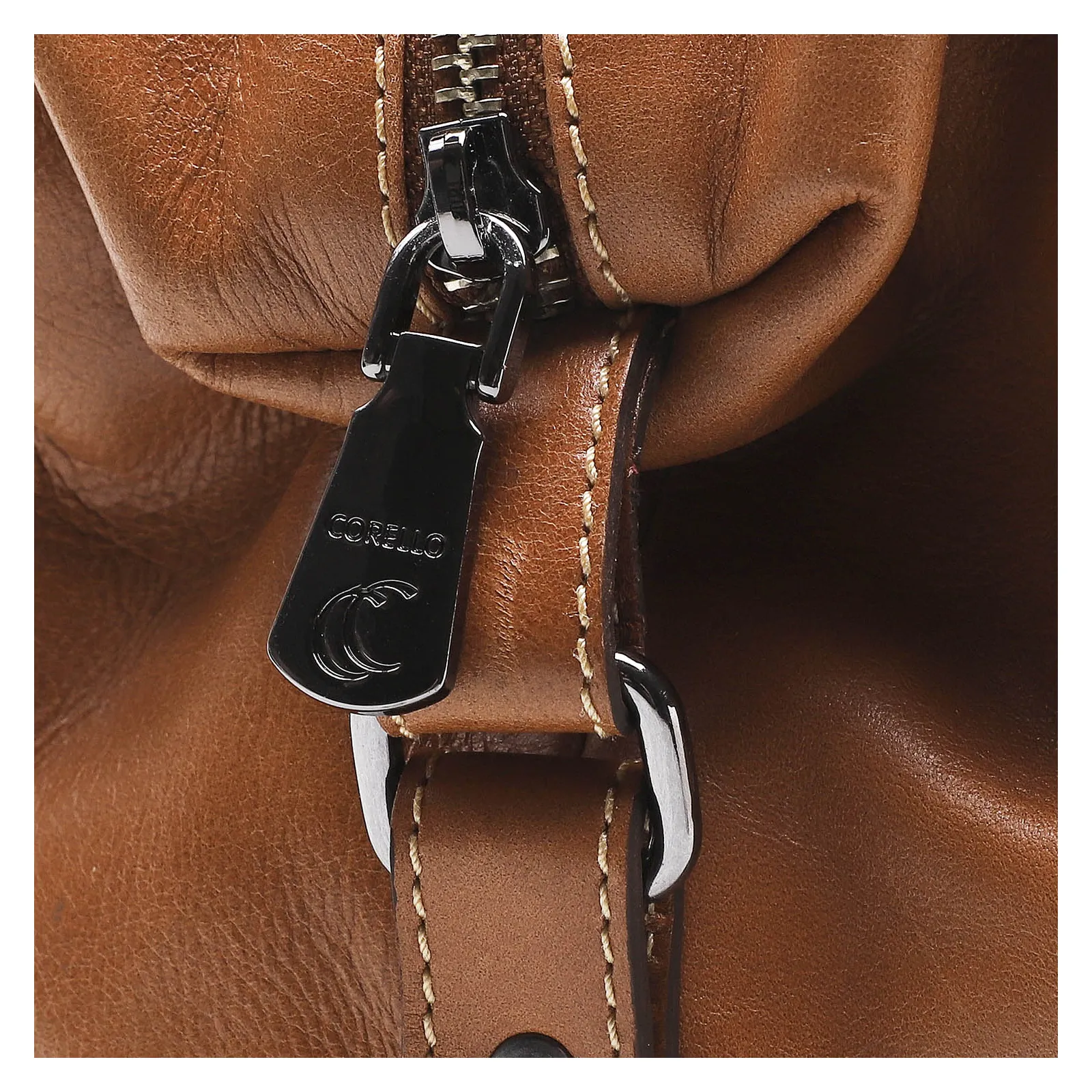 Bolsa Tote Couro Marrom