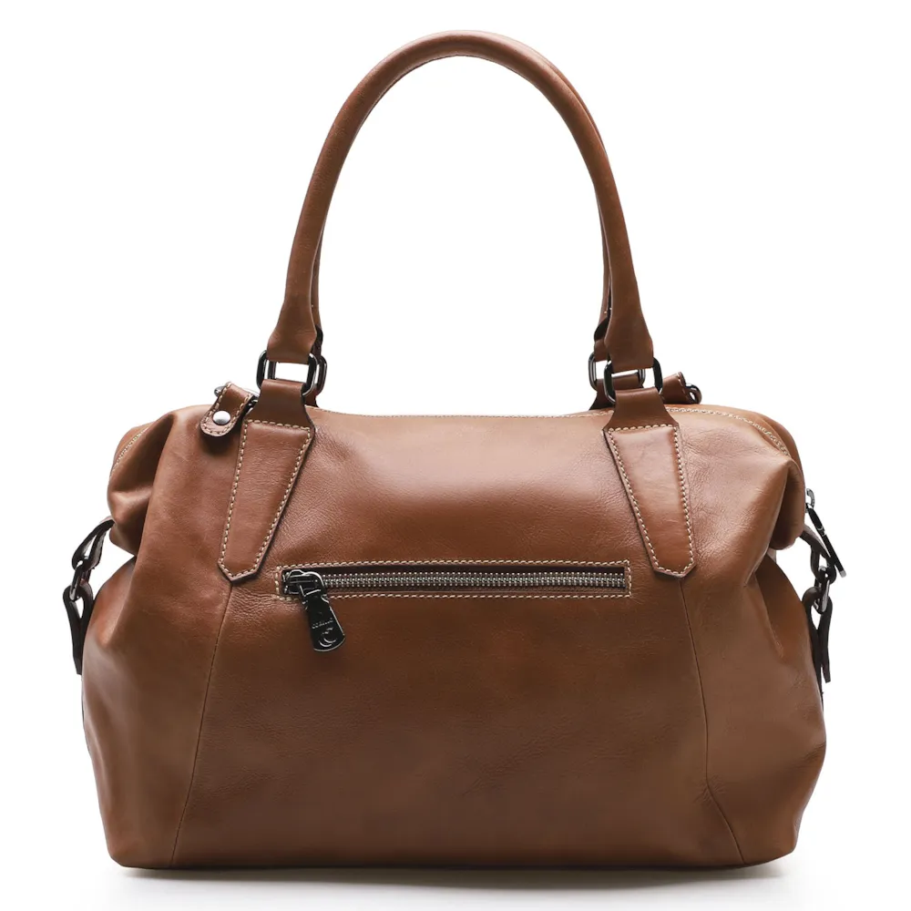 Bolsa Tote Couro Marrom - imagem 3