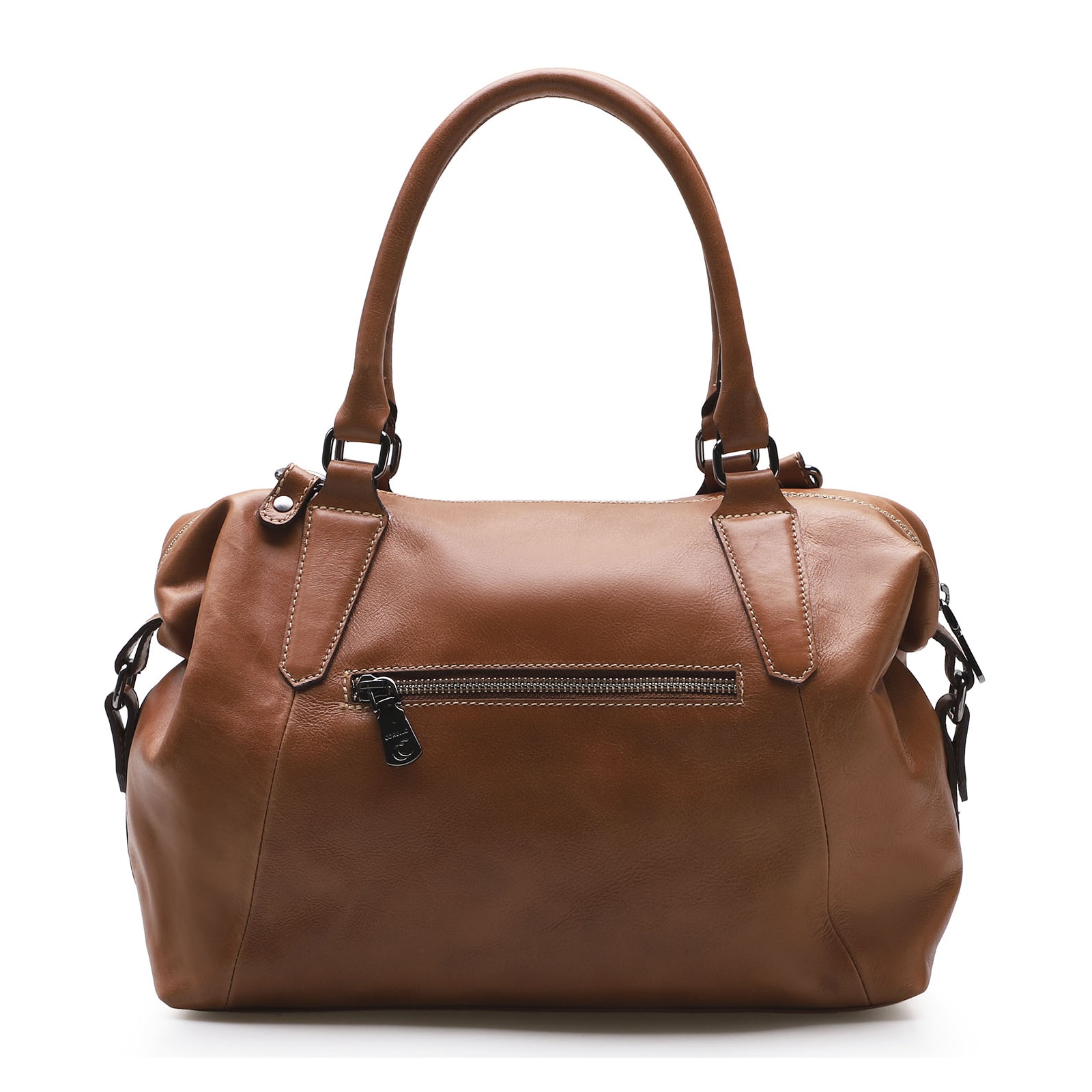 Bolsa Tote Couro Marrom