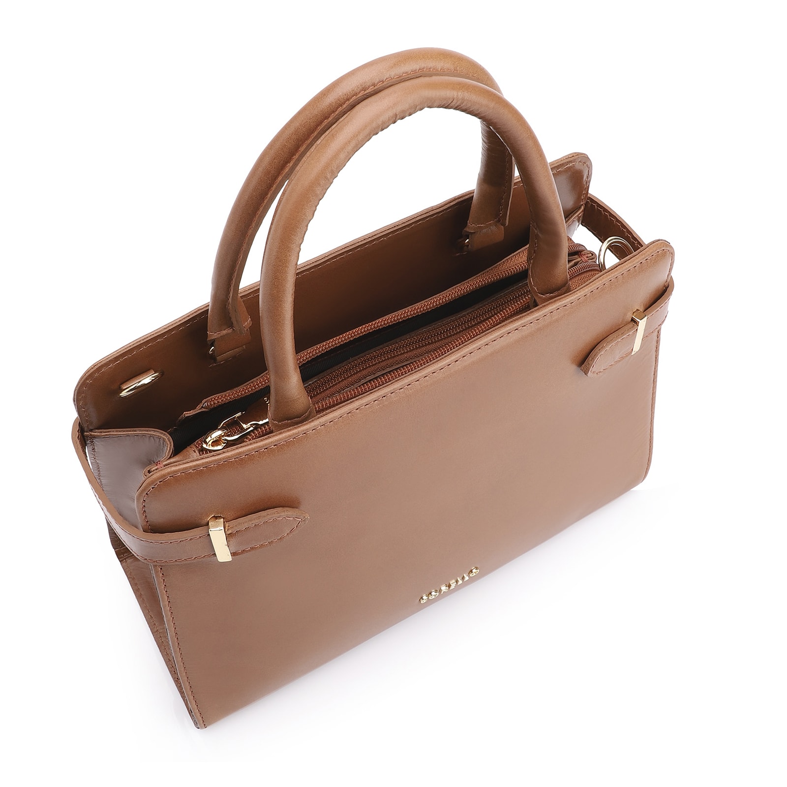 Bolsa Tote Couro Marrom