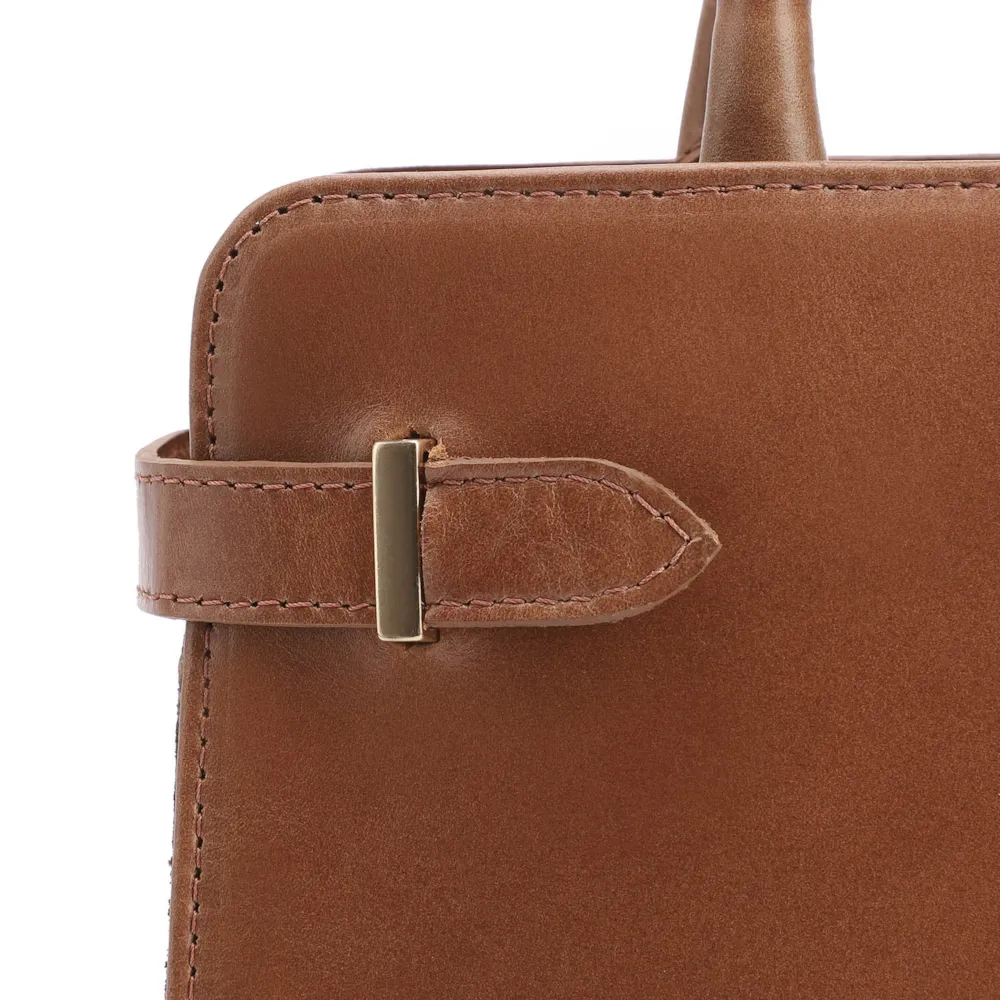 Bolsa Tote Couro Marrom - imagem 7