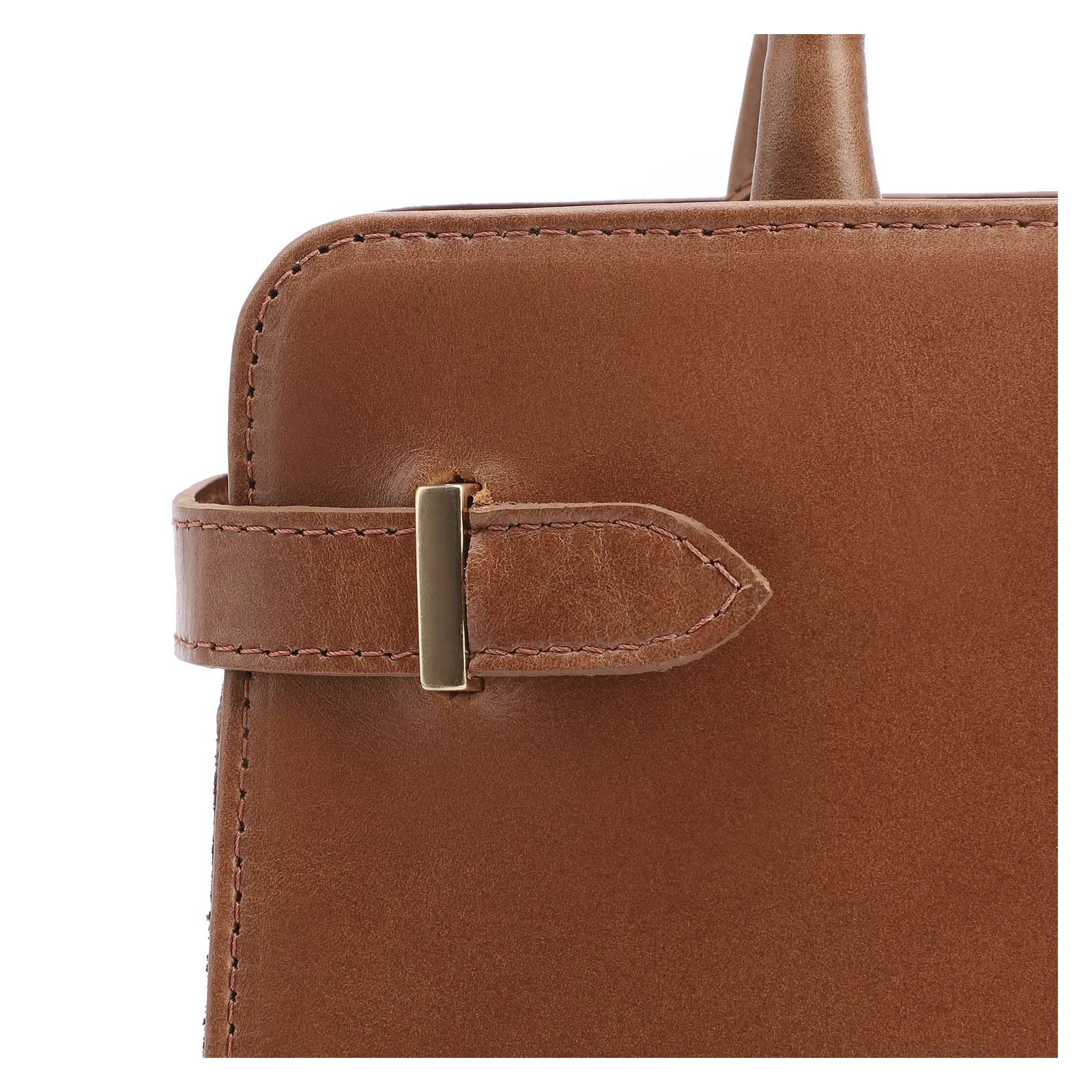 Bolsa Tote Couro Marrom