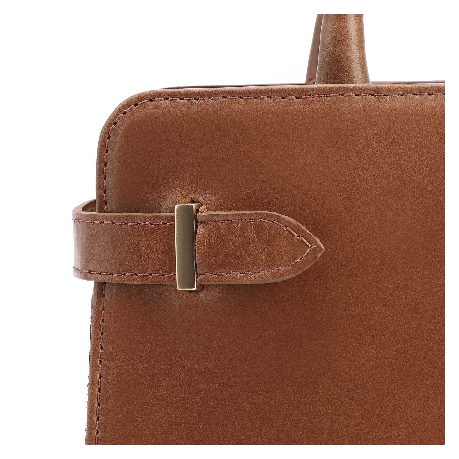 Bolsa Tote Couro Marrom