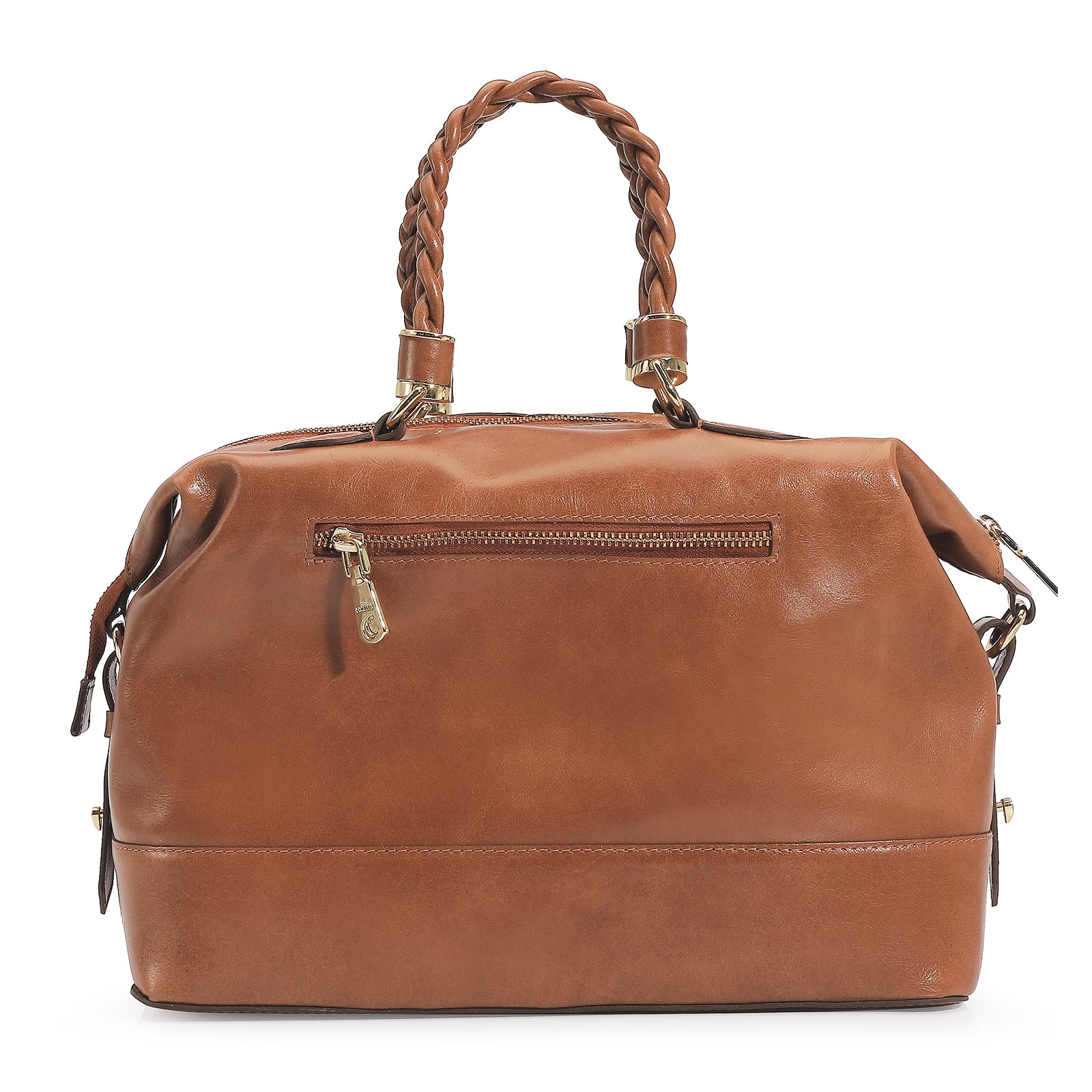 Bolsa Tote Couro Marrom