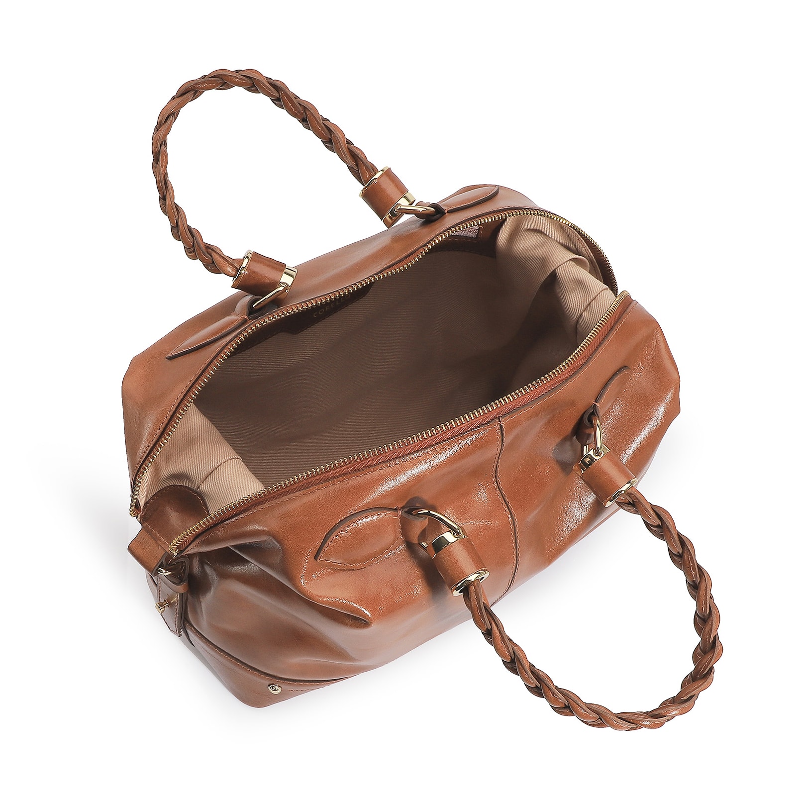 Bolsa Tote Couro Marrom