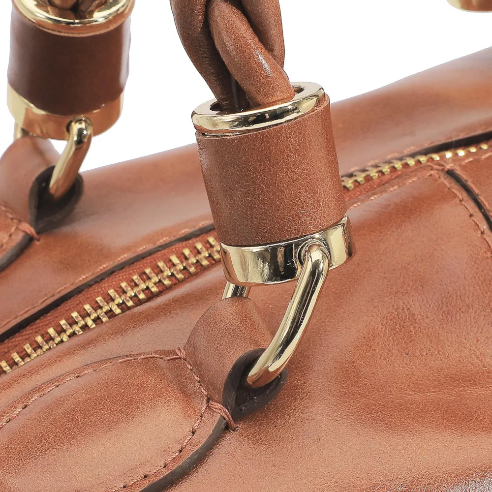 Bolsa Tote Couro Marrom - imagem 9
