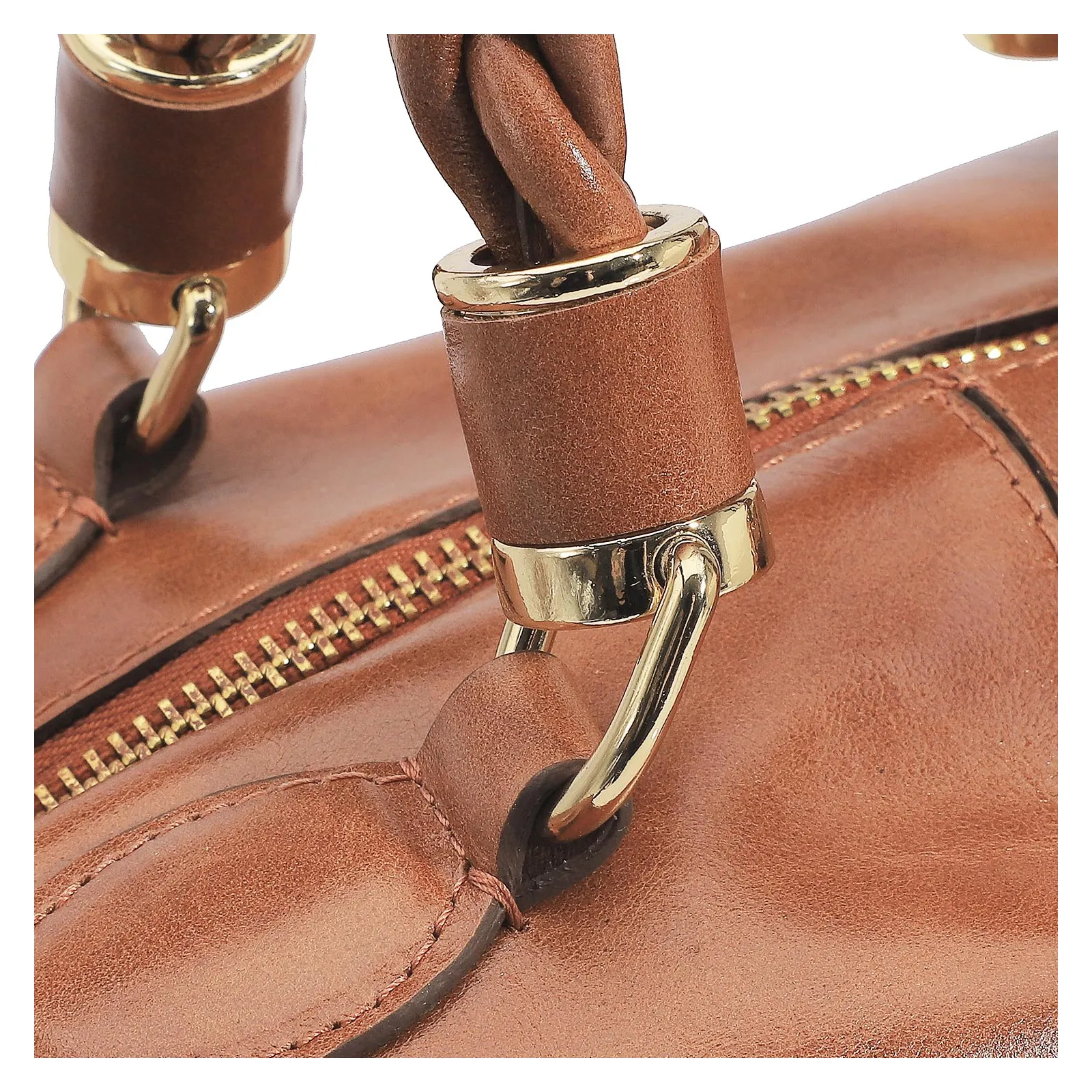 Bolsa Tote Couro Marrom