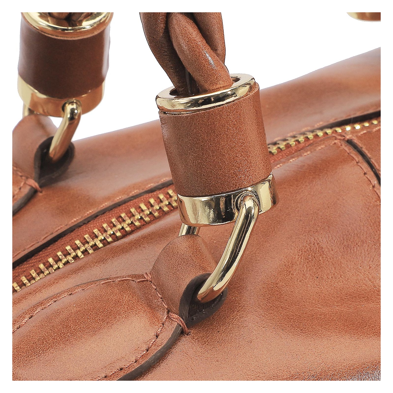 Bolsa Tote Couro Marrom