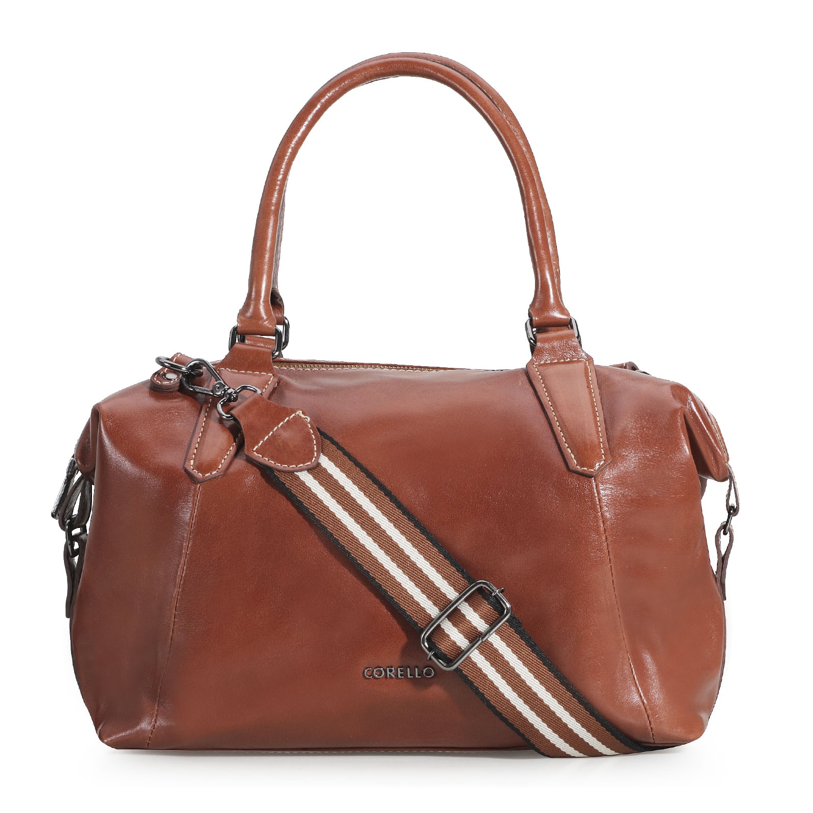 Bolsa Tote Couro Marrom