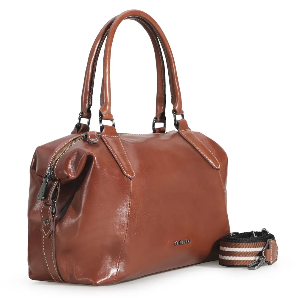 Bolsa Tote Couro Marrom - imagem 2