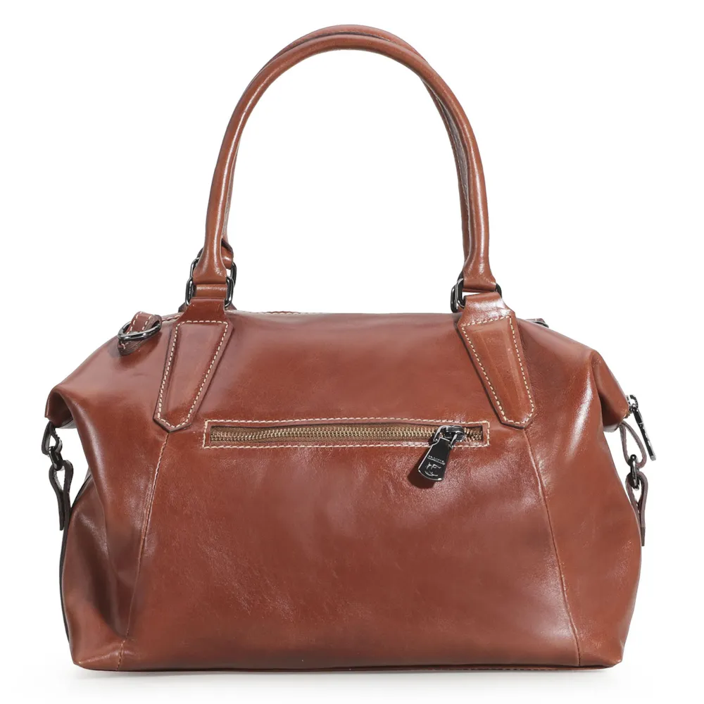 Bolsa Tote Couro Marrom - imagem 3