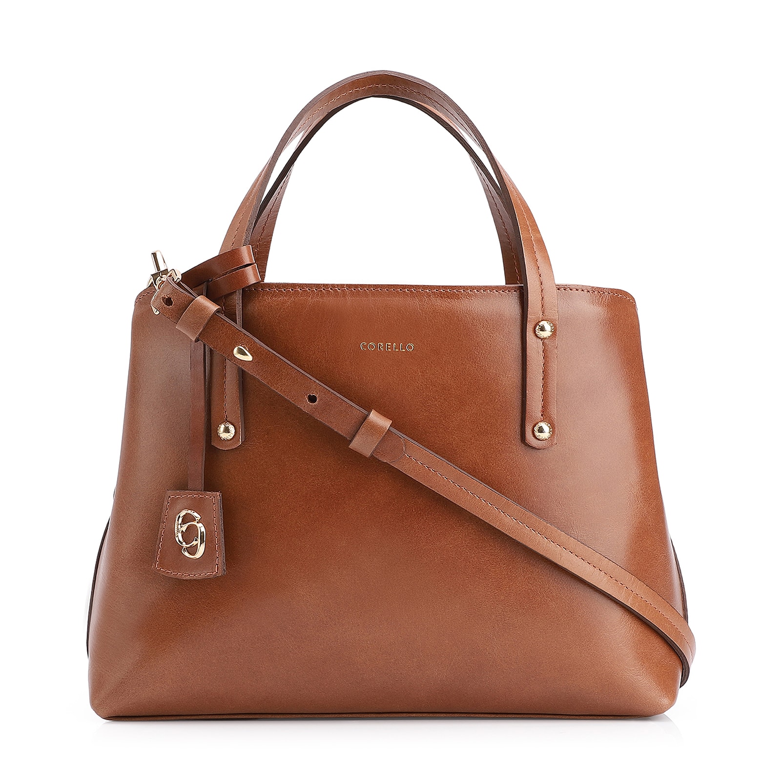 Bolsa Tote Couro Marrom