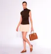 Bolsa Tote Couro Marrom - imagem 10