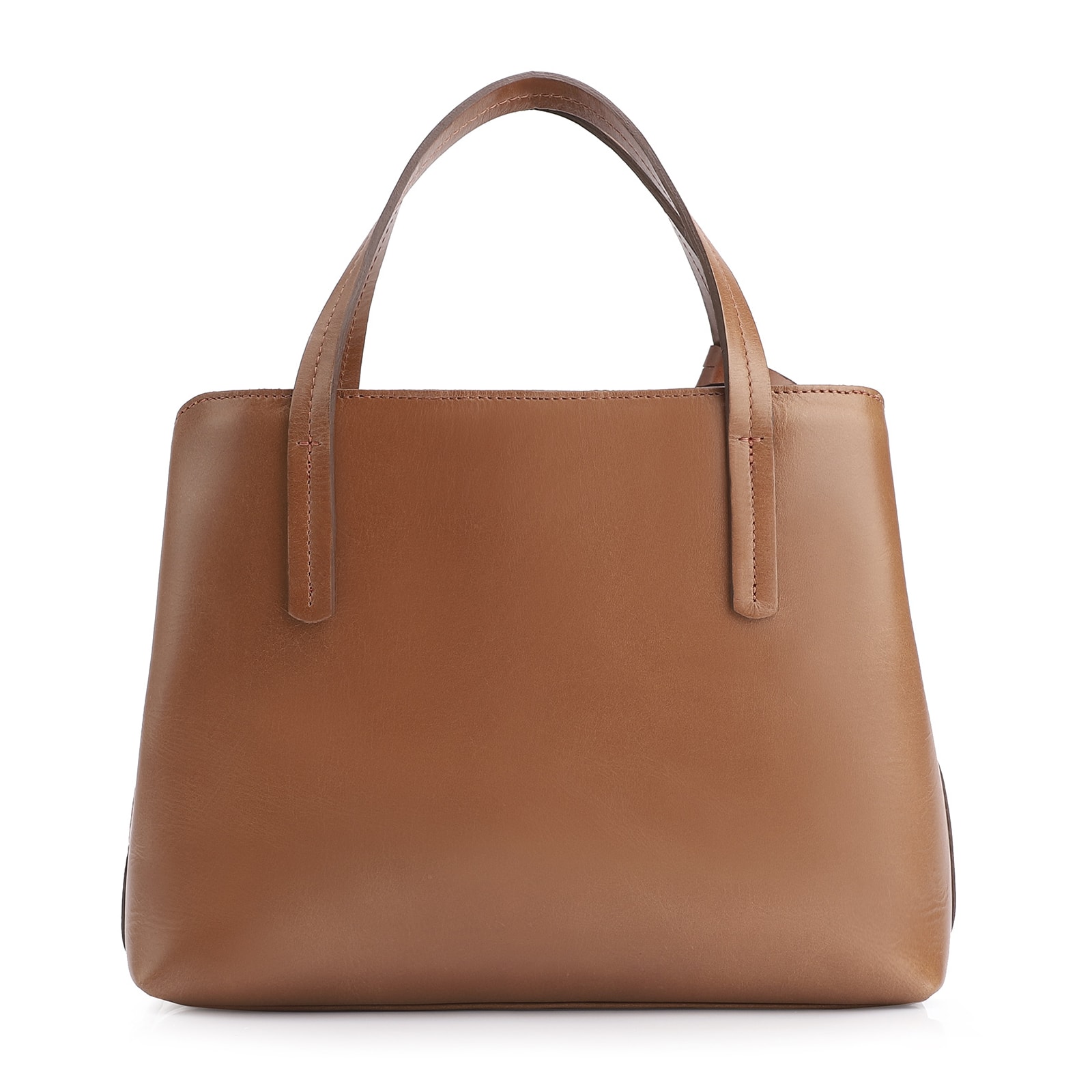 Bolsa Tote Couro Marrom