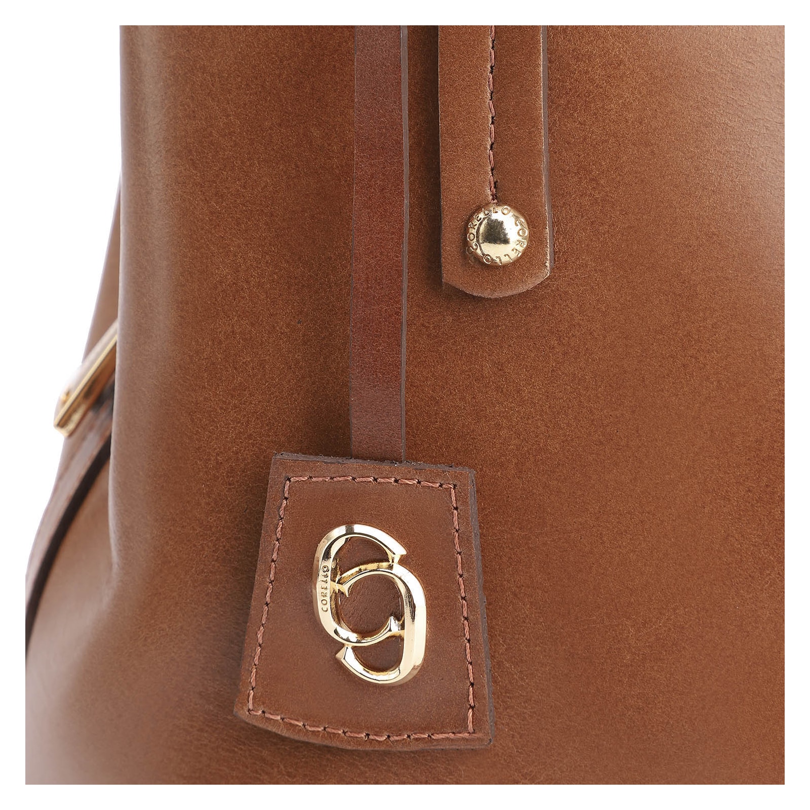 Bolsa Tote Couro Marrom