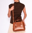 Bolsa Tote Couro Marrom - imagem 9