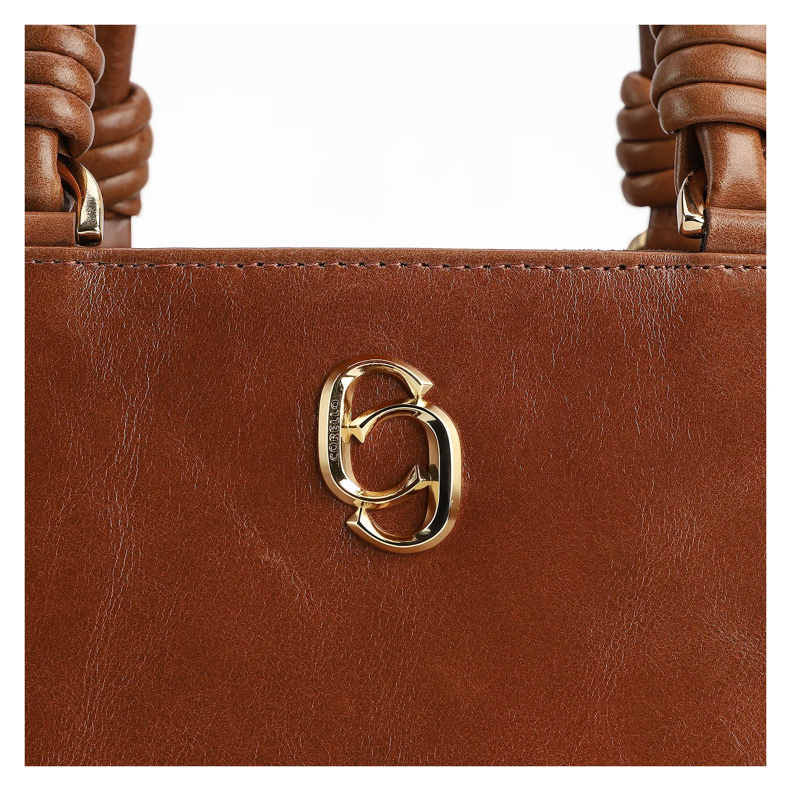 Bolsa Tote Couro Marrom