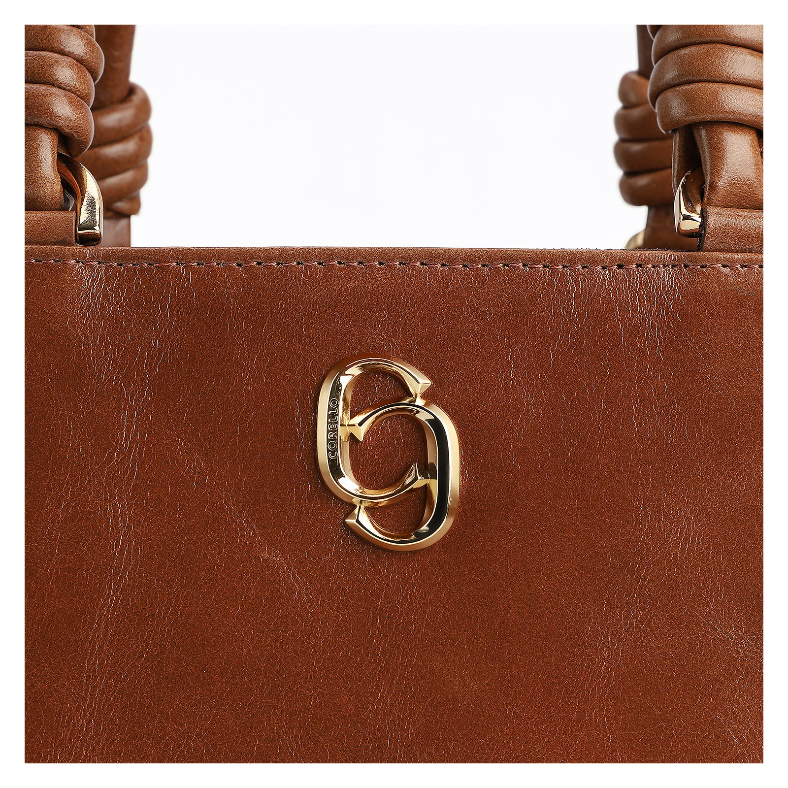 Bolsa Tote Couro Marrom