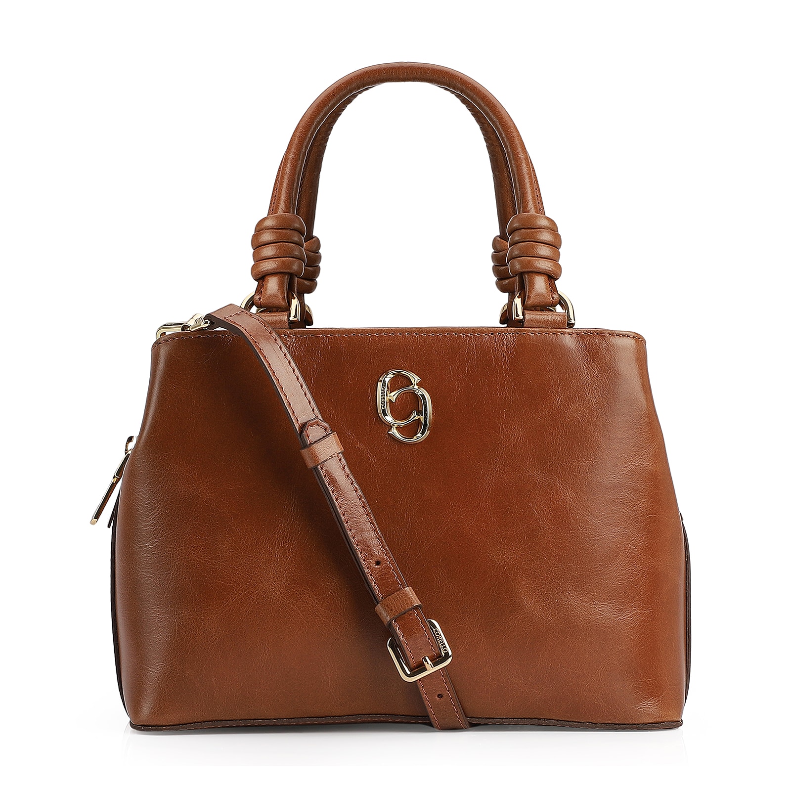 Bolsa Tote Couro Marrom