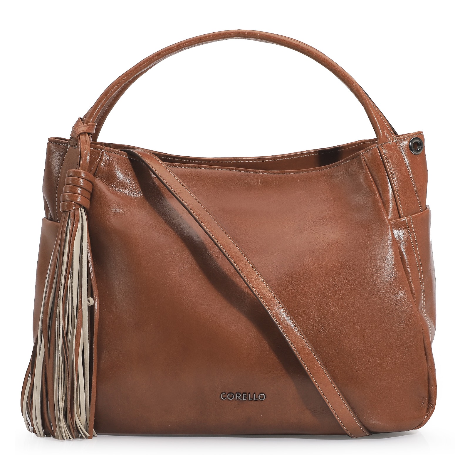 Bolsa Tote Couro Marrom